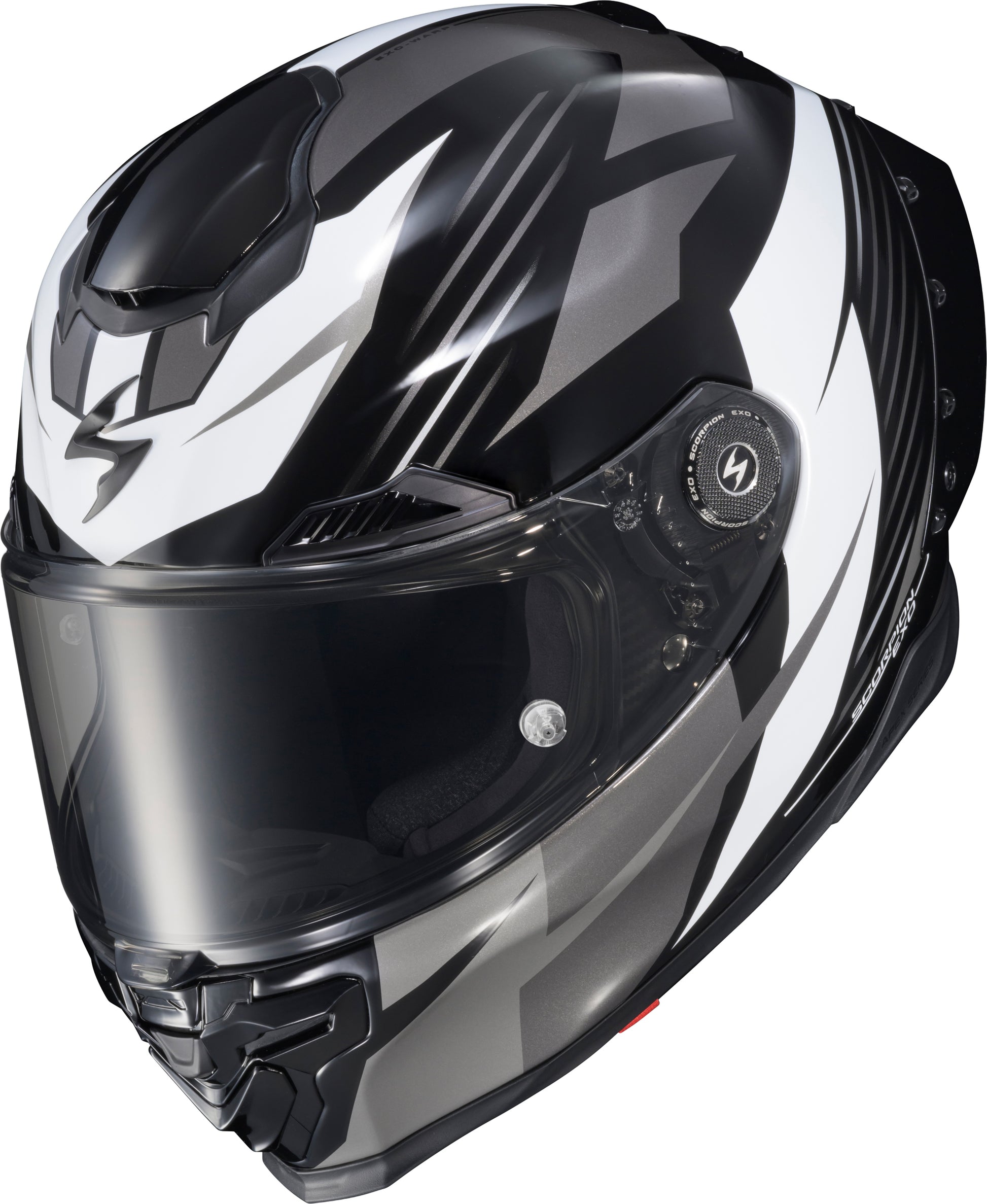 Scorpion EXO WAR-3833 Apex Exo Warp Full Face Helmet - Dilithium Phantom SM