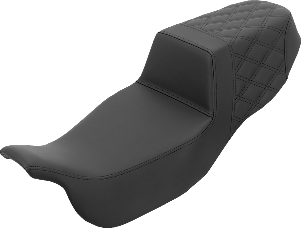Saddlemen Step-Up Extended Reach Seat with Rear Lattice Stitch for Harley-Davidson FLRT and FLTRT 2015-2025, Part 815-07E-173