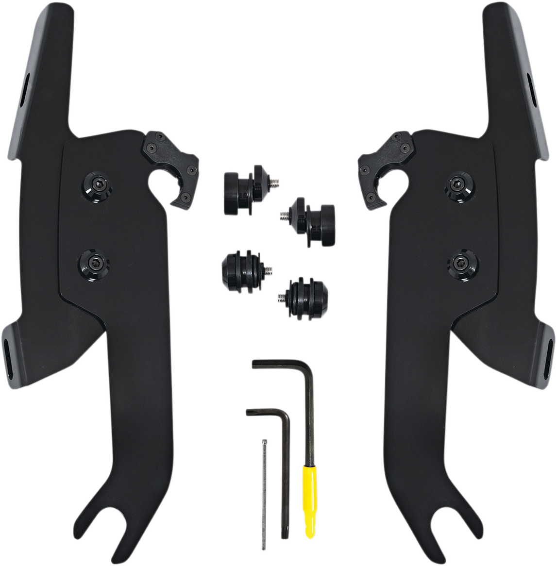 MEMPHIS SHADES Fats/Slim Windshield Trigger Lock Complete Mount Kit - FLSL