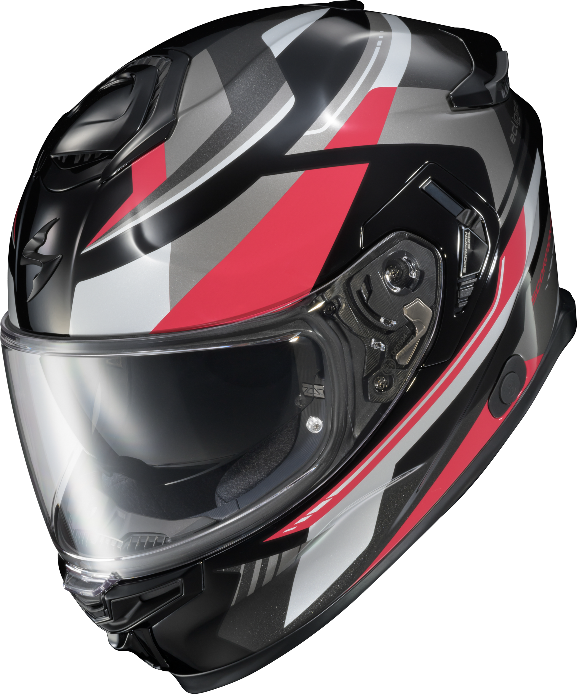 Scorpion EXO ECL-1133 Exo Eclipse Full Face Helmet Lunar Red/White/Black