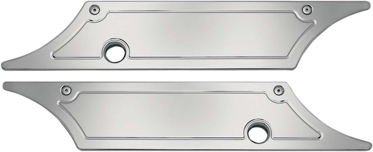 PRO-ONE PERF.MFG. Chrome Saddlebag Cover Latch PO104710 for Custom Motorcycle Style