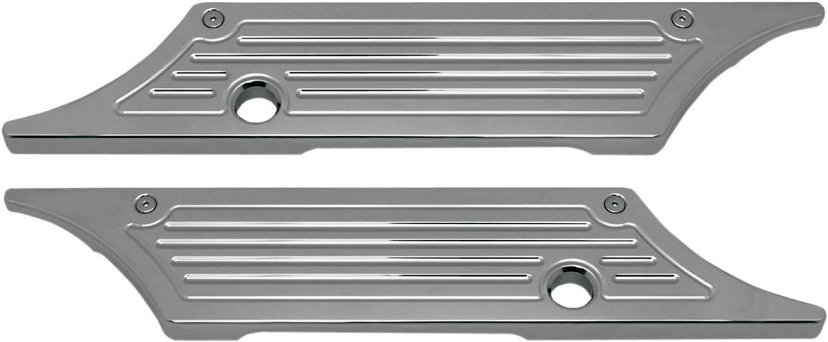 PRO-ONE PERF.MFG. Chrome Saddlebag Cover Latch PO104720 for Motorcycle