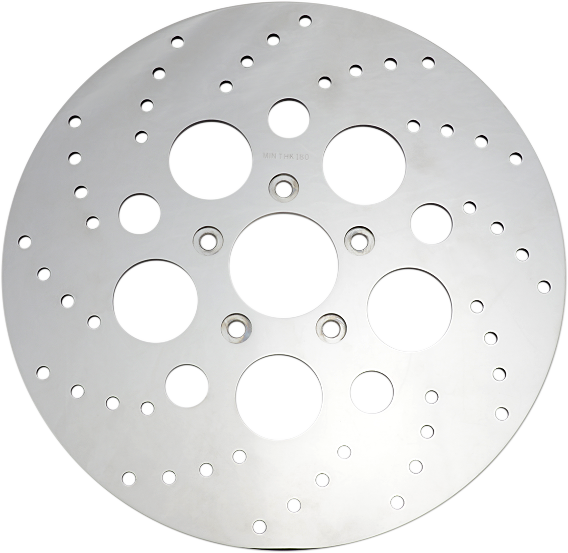 PRO-ONE PERF.MFG. Front Brake Rotor - 11.5-inch with Directional Holes, Part 600249