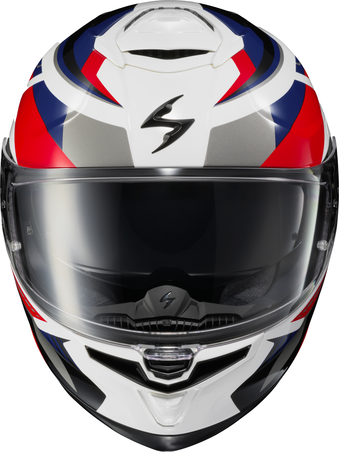 Scorpion EXO ECL-1106 Exo Eclipse Full Face Helmet Lunar White/Red/Blue XL