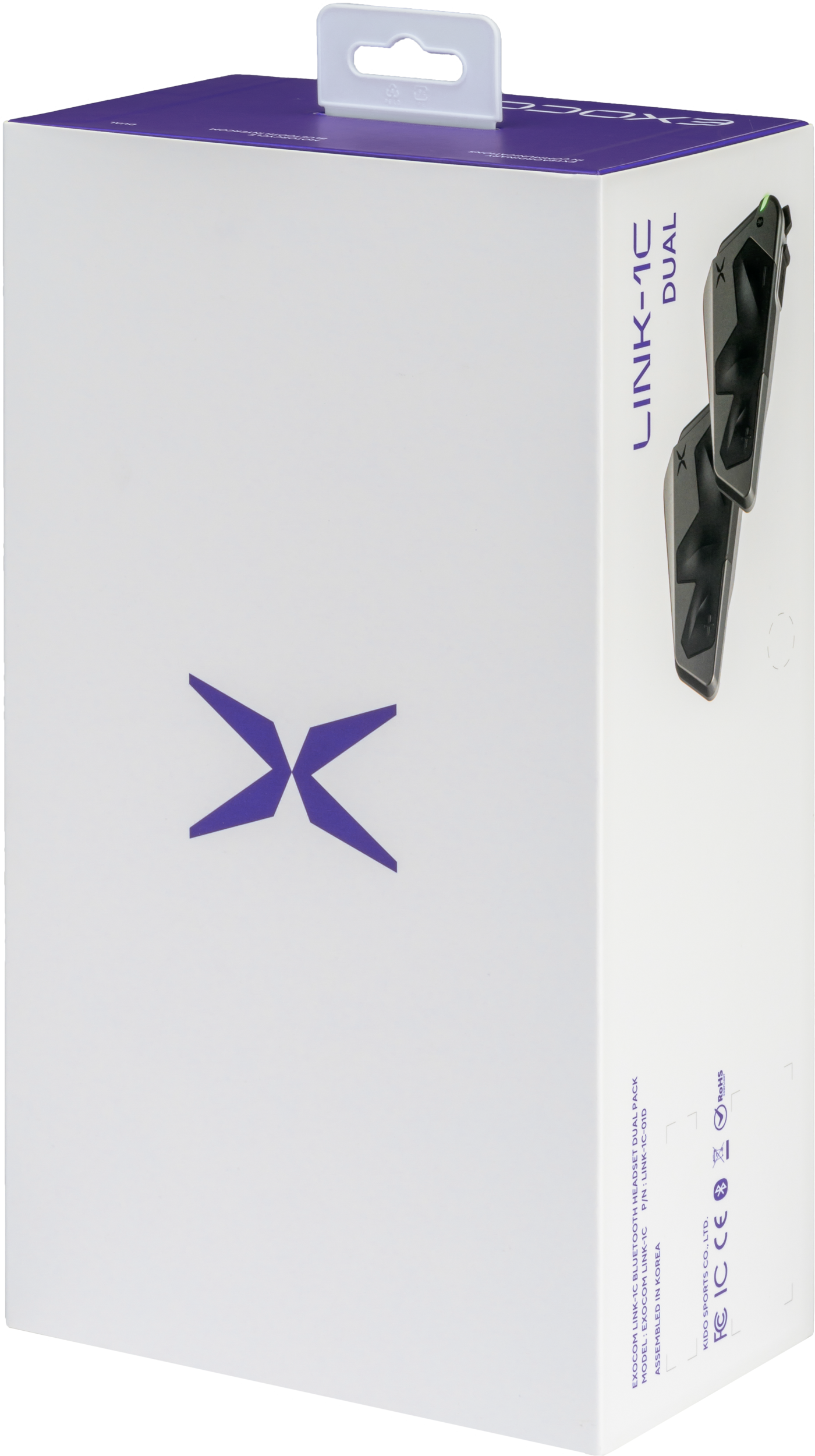 Scorpion EXO EC-LINK1C-D Exocom Link 1C Bluetooth Communicator Dual Pack