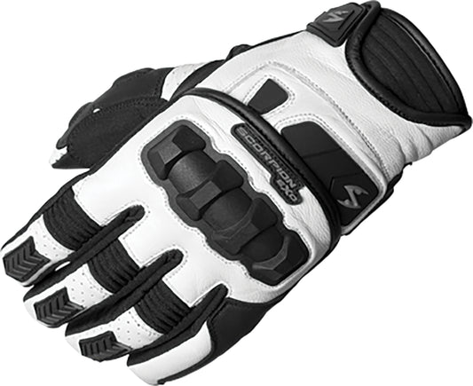 Scorpion EXO Klaw II Gloves White Medium * Motorcycle Riding Gear