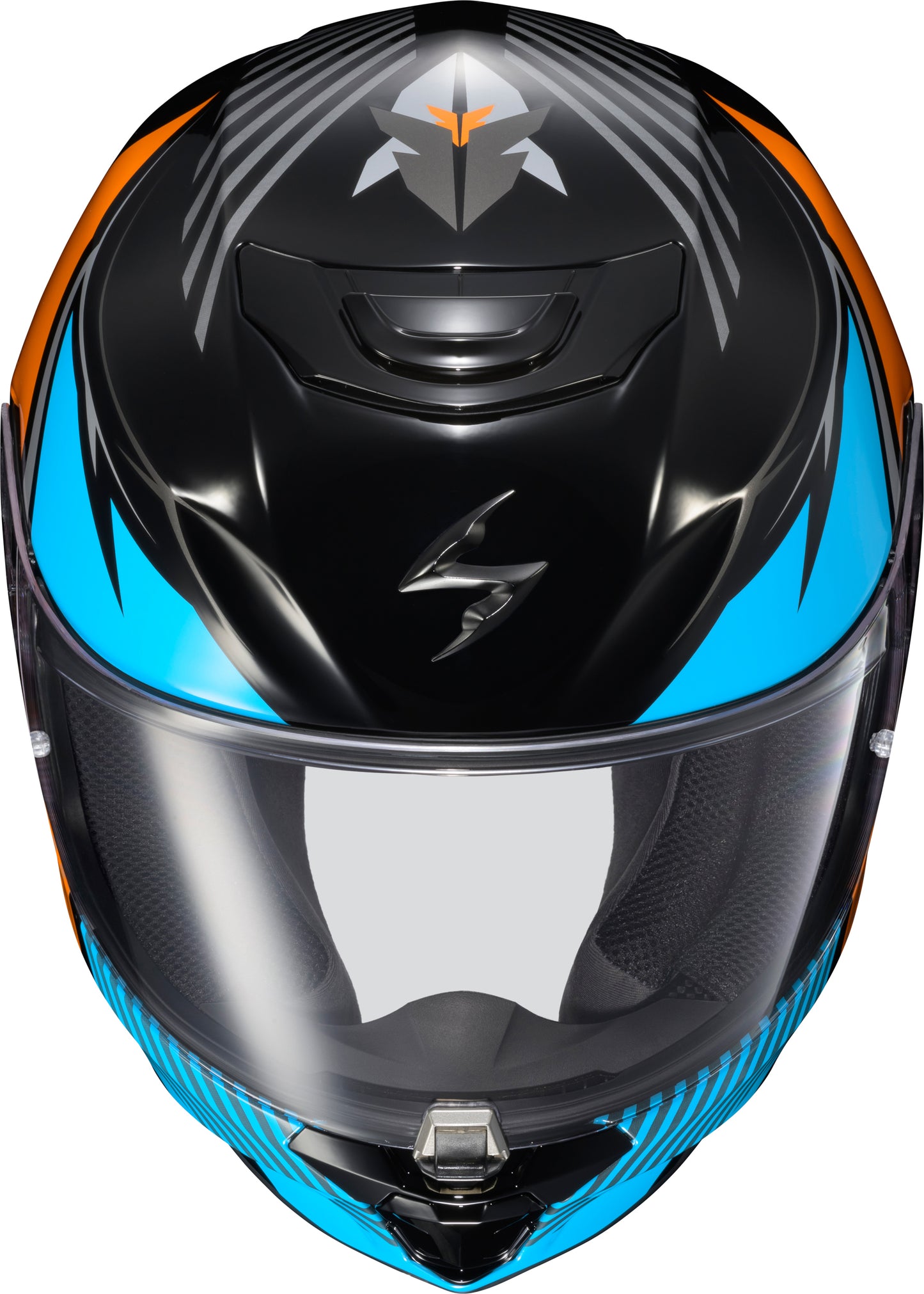 Scorpion EXO Exo R330 Full Face Helmet Hawker Light Blue - DOT and ECE Certified