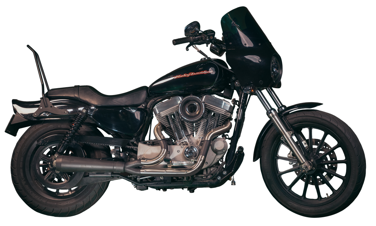 TRASK Assault: 2 Into 1 Harley-Davidson Sportster Exhaust