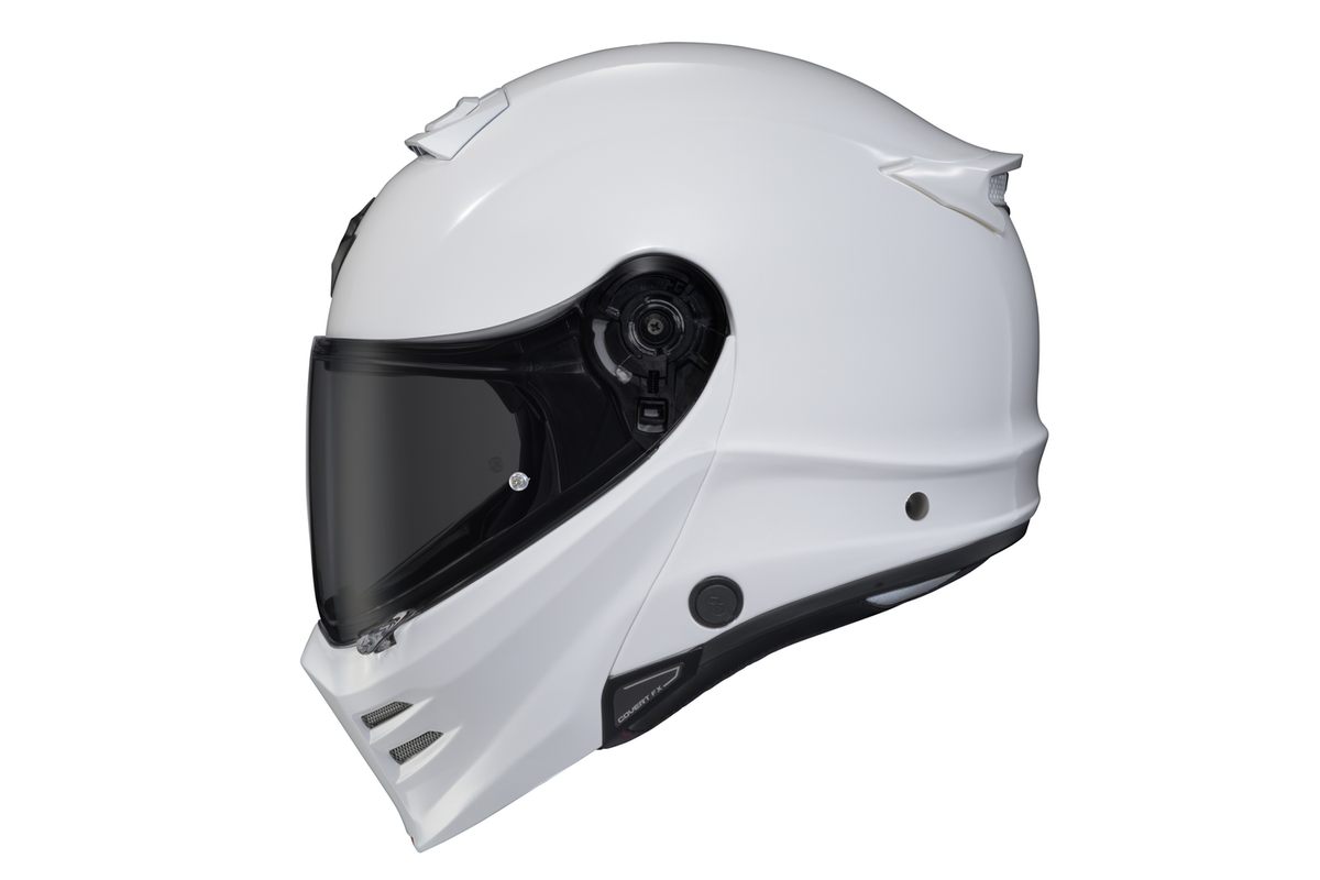 SCORPION EXO COVERT FX CARBON MODULAR GLOSS WHITE (PRE-ORDER)