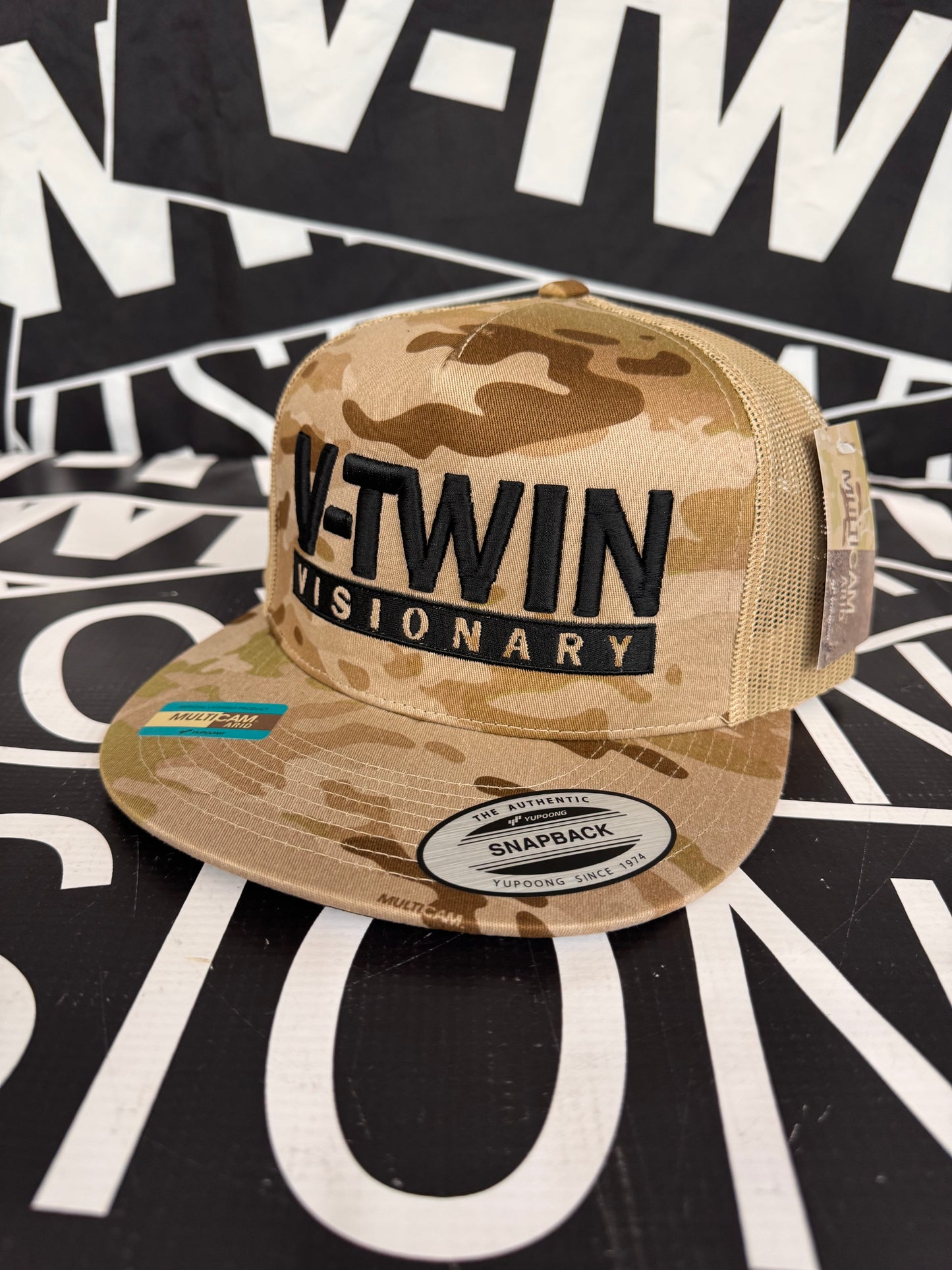 VTV Desert Camo w/ Black VTV logo Hat