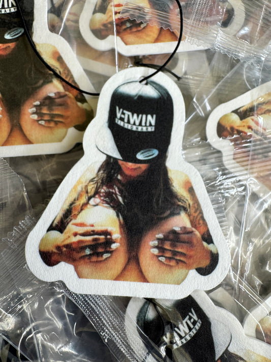 Peek-A-Boob air freshener.