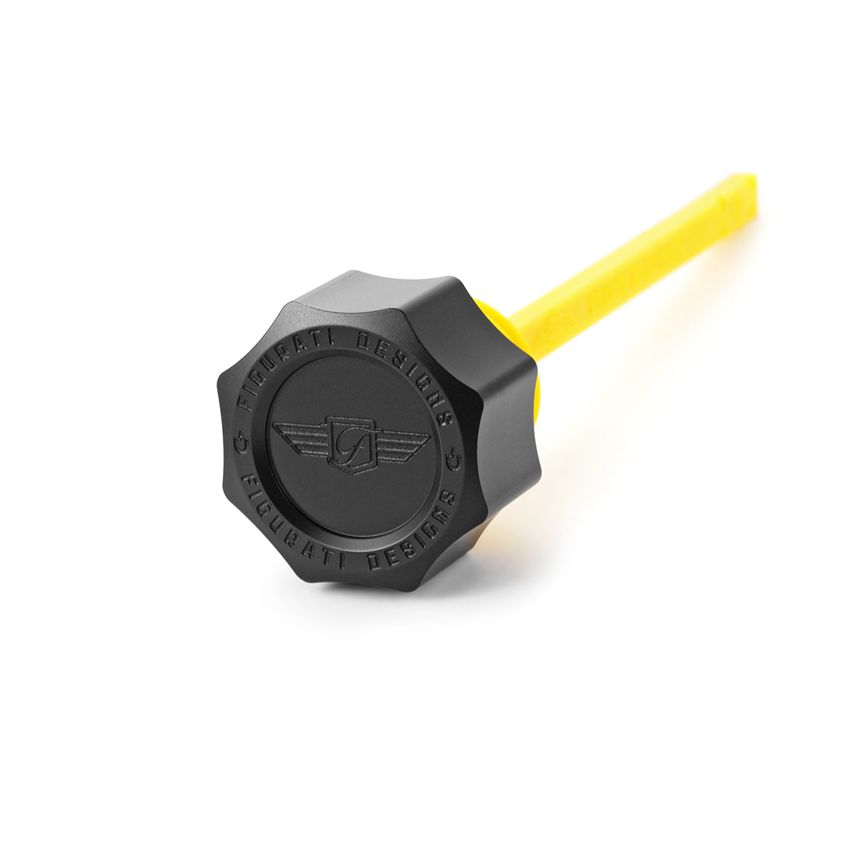Figurati Designs Performance Dipstick for Harley-Davidson Touring M8 (2017-2025) - Curved Black