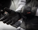ODIN MFG ORIGINALS LEATHER GLOVES - BLACK PERFORATED