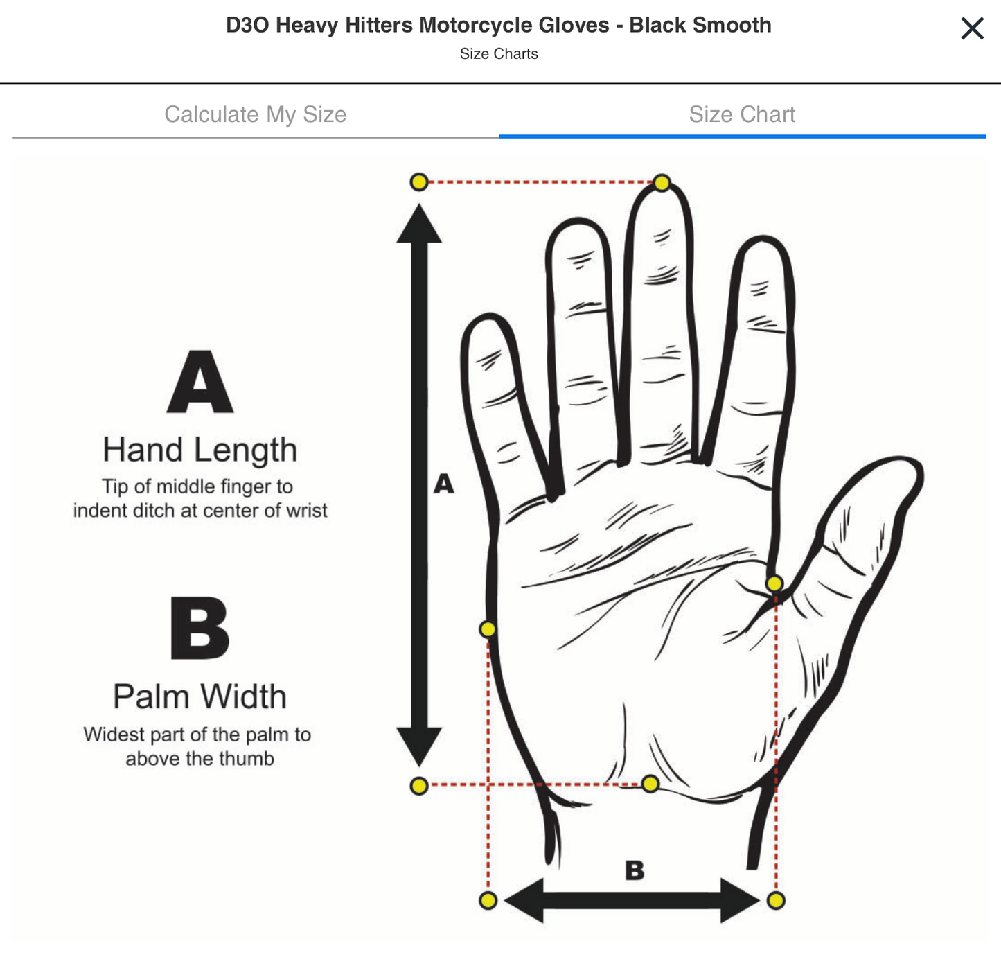 ODIN MFG D3O HEAVY HITTERS MOTORCYCLE GLOVES - BLACK SMOOTH