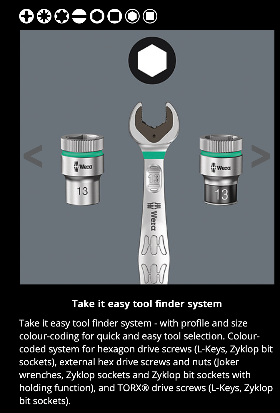 WERA 8100 SB 9 Zyklop Speed Ratchet Set, 3/8" drive, imperial, 29 pieces