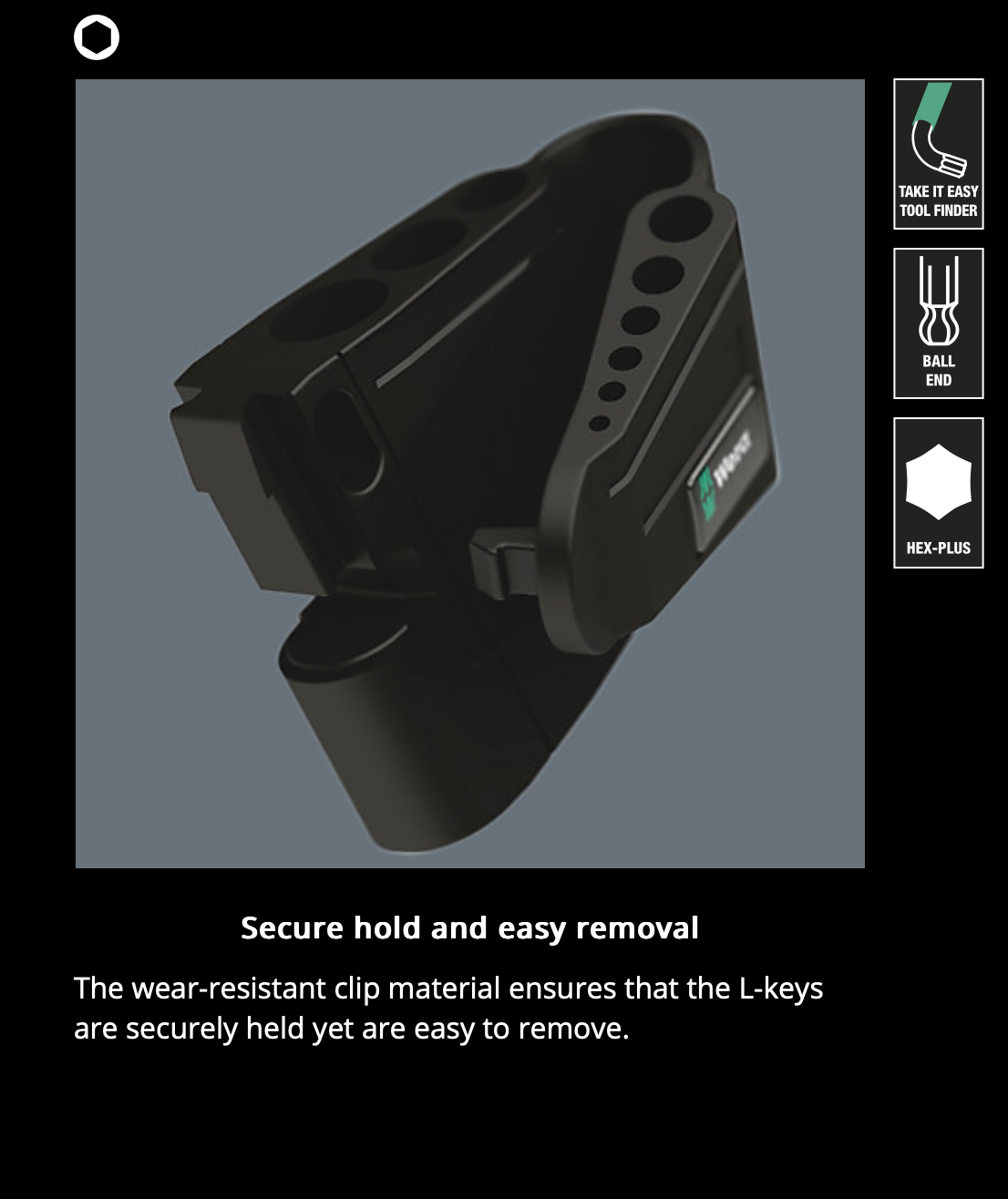 WERA 950/9 Hex-Plus Multi color Imperial 2 L-key set, imperial, BlackLaser, 9 pieces