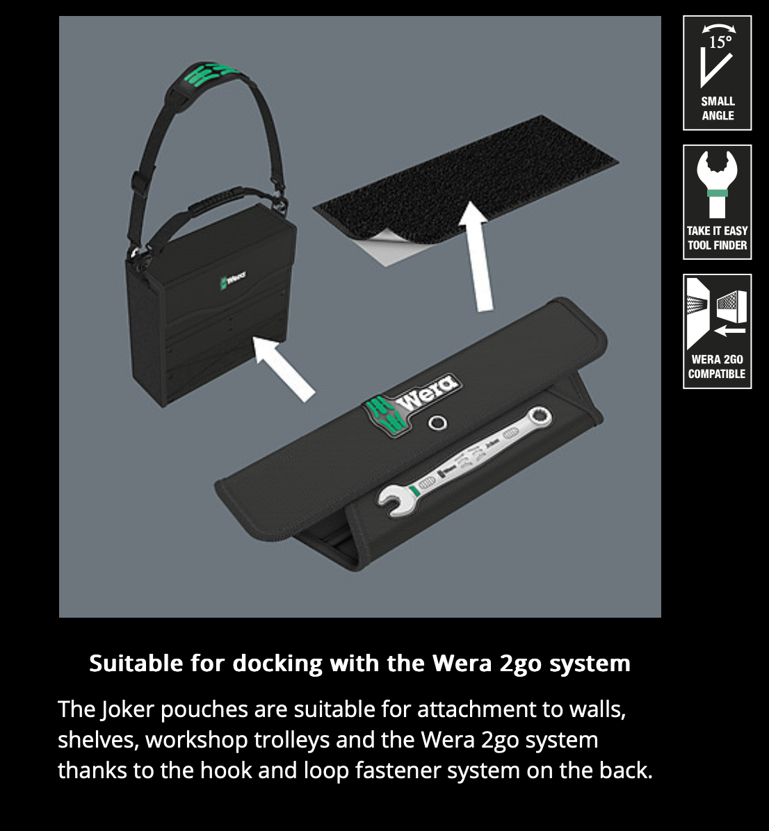 WERA 6003 Joker 8 Imperial Set 1 Combination wrench set, Imperial, 8 pieces
