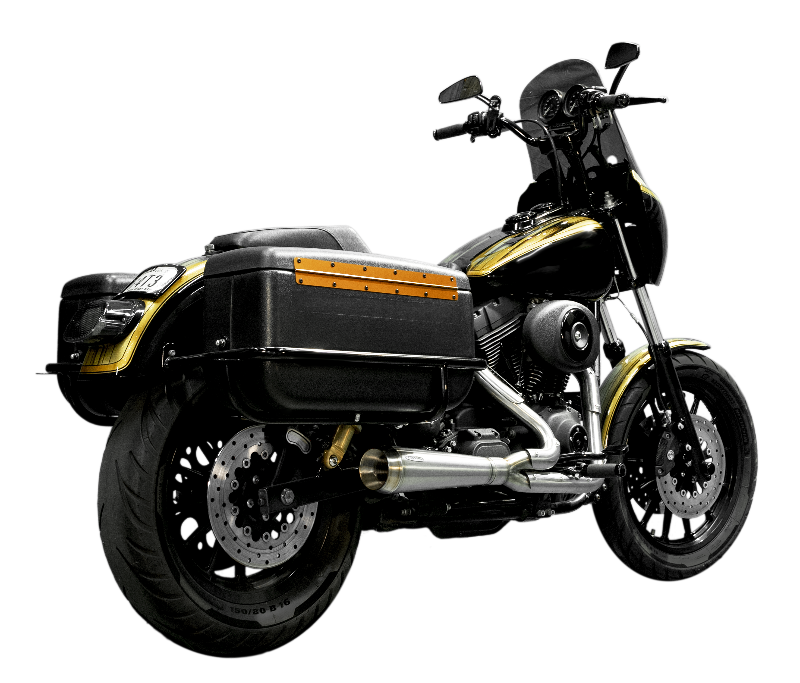 TRASK Assault: 2 Into 1 Harley-Davidson Dyna Exhaust