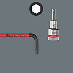 WERA 950/9 Hex-Plus Multicolour 2 L-key set, metric, BlackLaser, 9 pieces