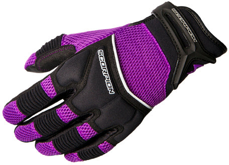 Scorpion EXO Women's Cool Hand II Gloves Purple XL - Motorcycle Riding Gloves