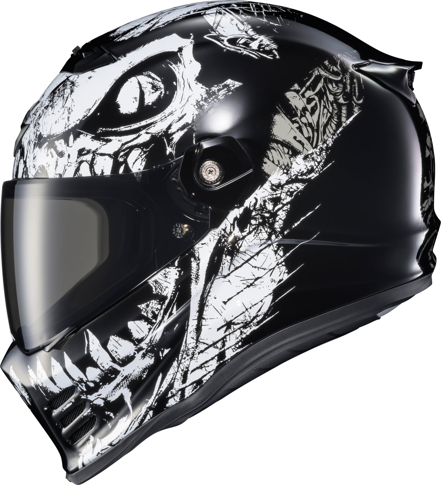 SCORPION EXO Covert FX Full Face Helmet Caiman Gloss Black Sm