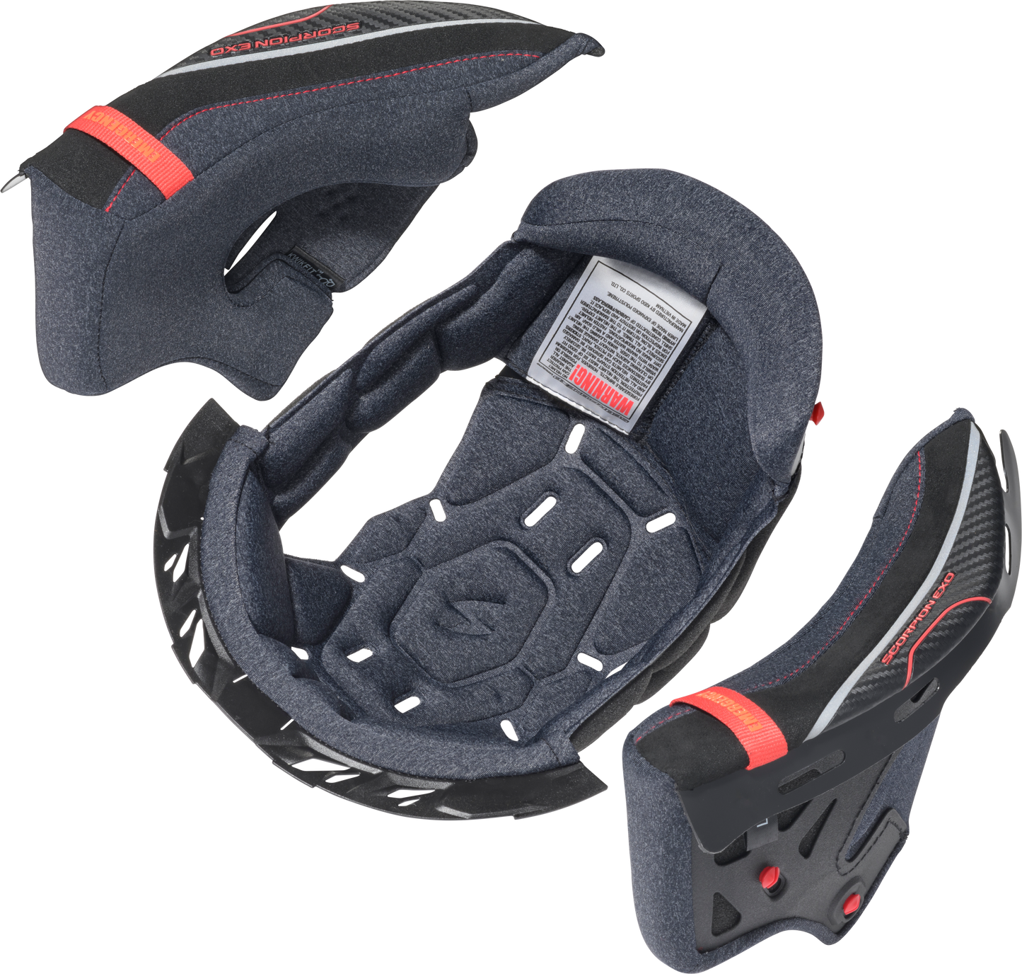 Scorpion EXO Exo Eclipse Cool Tech Liner and Cheek Pad Kit XS (Part #52-ECL-02)