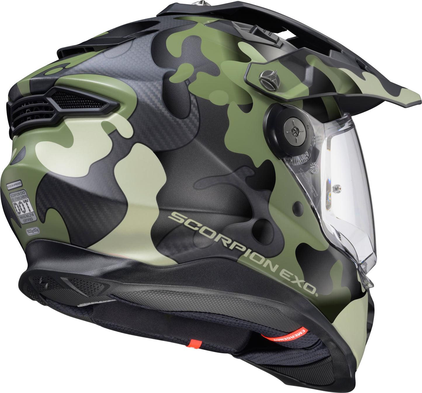 ScorpionEXO XT9000 Carbon Full Face Helmet Gilley Green Medium