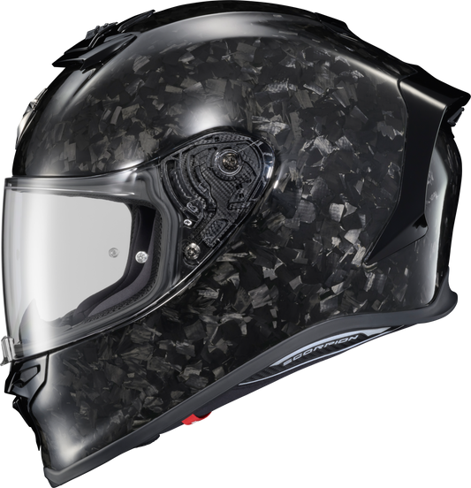 Scorpion EXO Exo R1 Air Full Face Helmet Carbon Onyx Gloss Black with DOT Certification