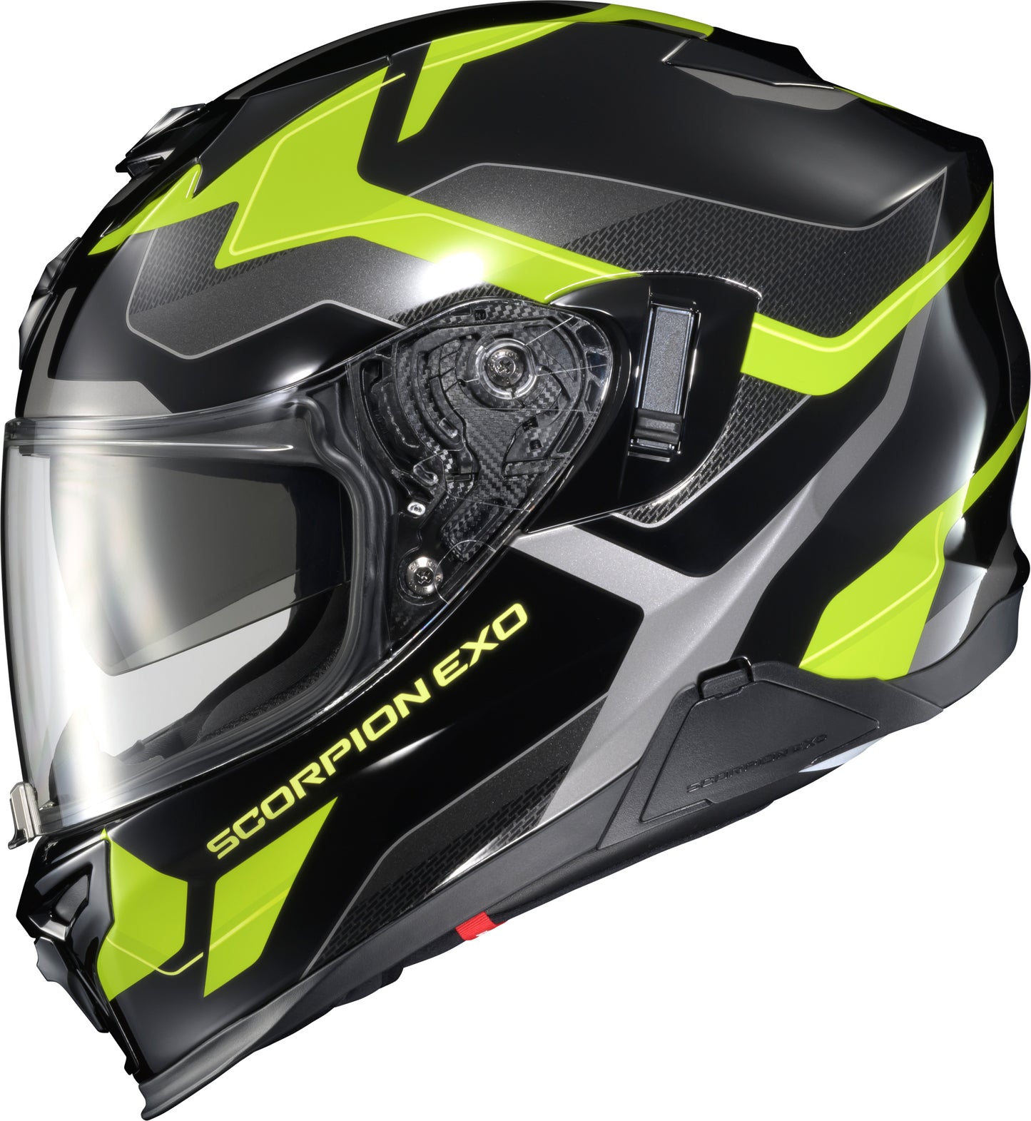 ScorpionEXO Exo T520 Full Face Helmet Zuse Black/Hi Viz Medium - DOT & ECE Certified