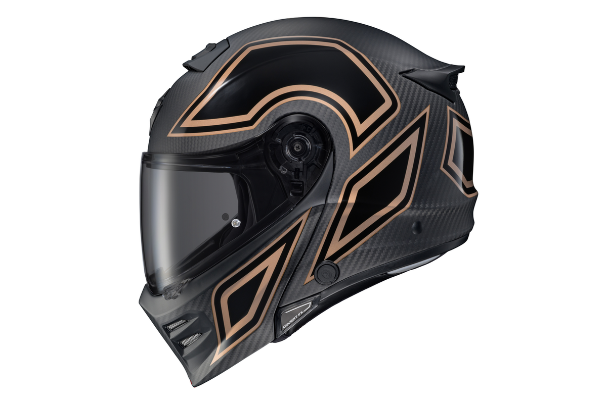 SCORPION EXO COVERT FX CARBON MODULAR COAST-2-COAST GOLD (PRE-ORDER)