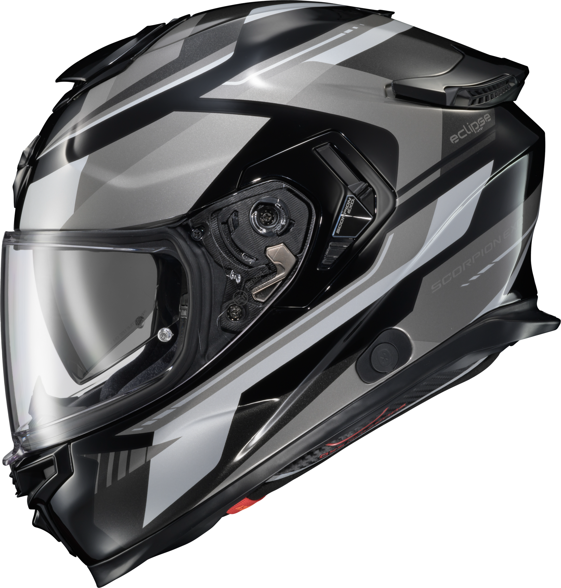 Scorpion EXO ECL-1116 Exo Eclipse Full Face Helmet Lunar White/Black XL