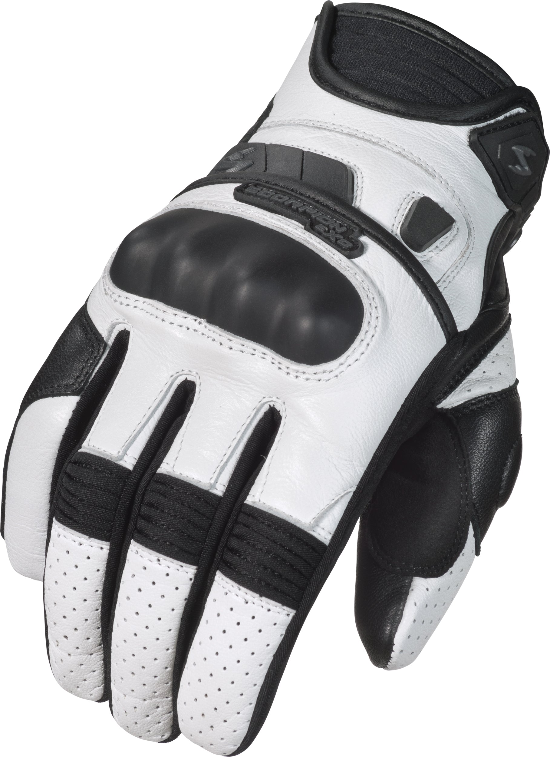 Scorpion EXO Women's Klaw II Gloves White Large - Motorcycle Riding Gear