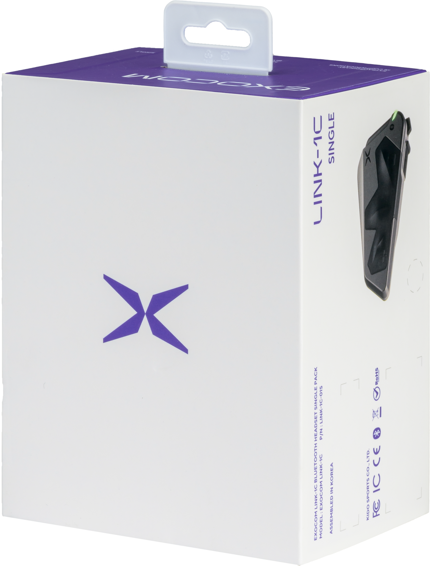 Scorpion EXO EC-LINK1C-S Bluetooth Communicator for Motorcycle Helmets