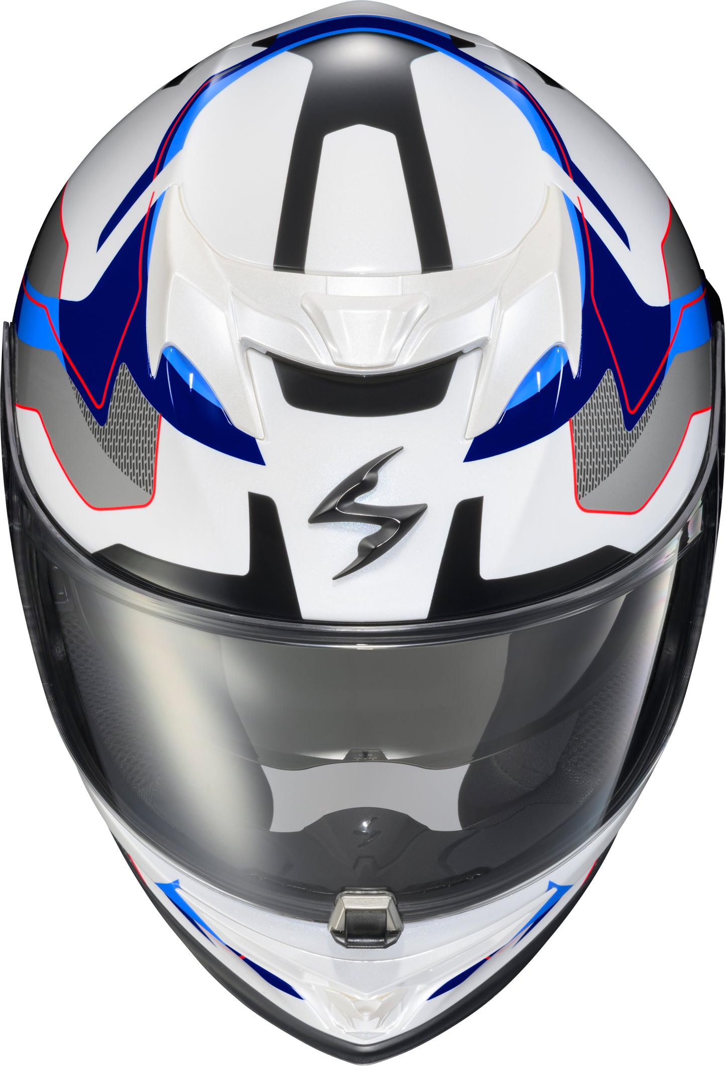 ScorpionEXO Exo T520 Full Face Helmet Zuse White/Blue Large