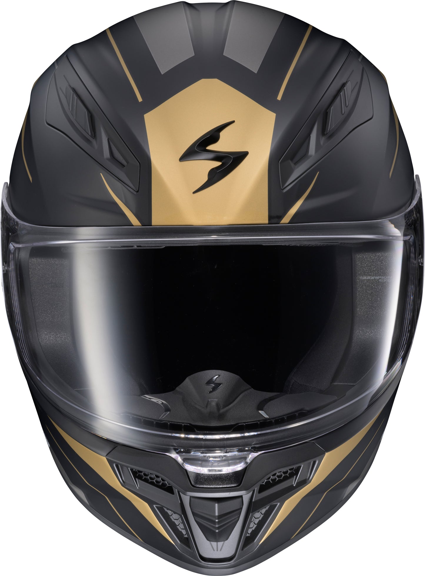 Scorpion EXO Exo R430 Full Face Helmet Cutlass Black/Gold Large