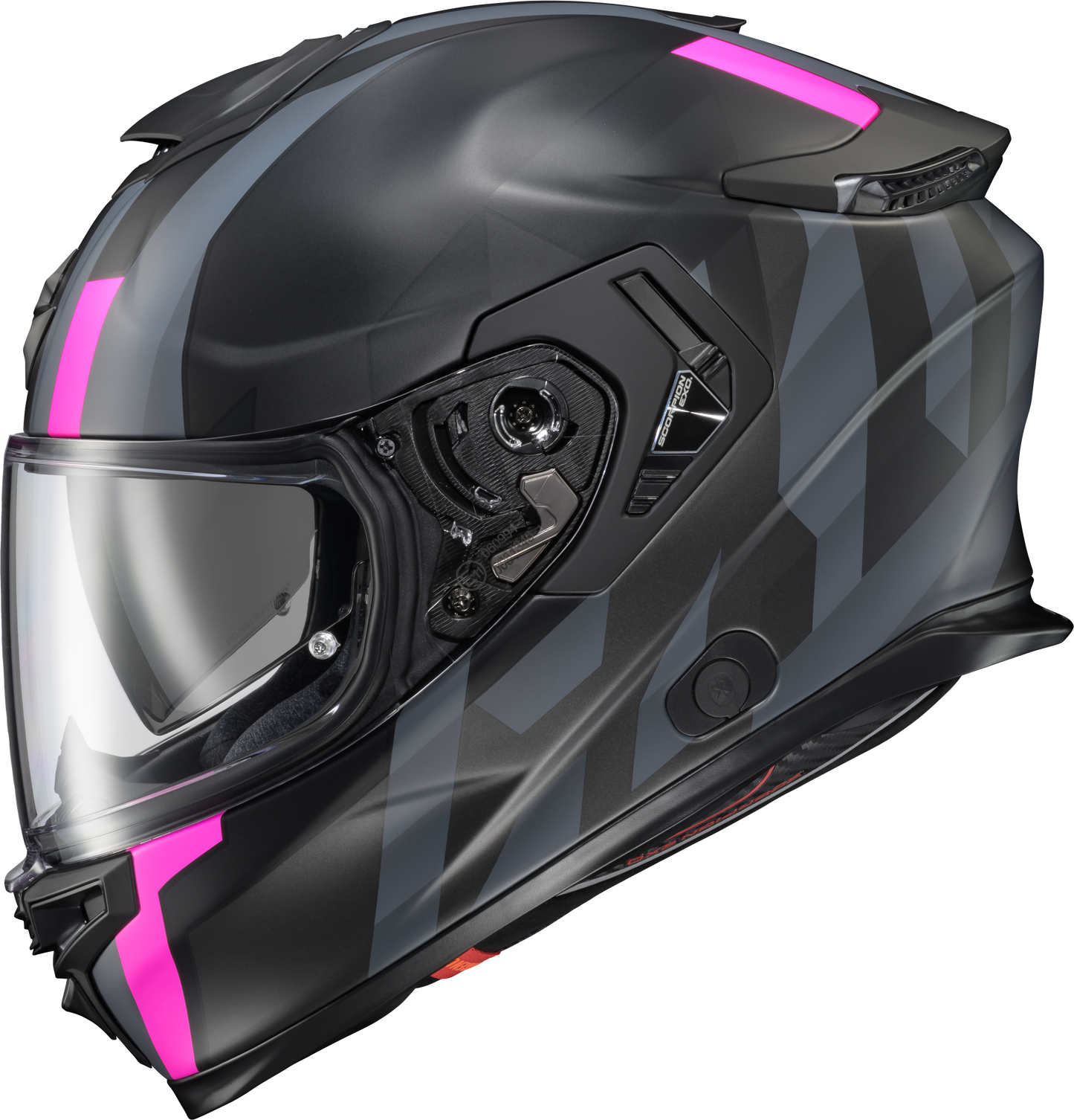 Scorpion EXO ECL-1024 Exo Eclipse Full Face Helmet Pivot Pink Medium