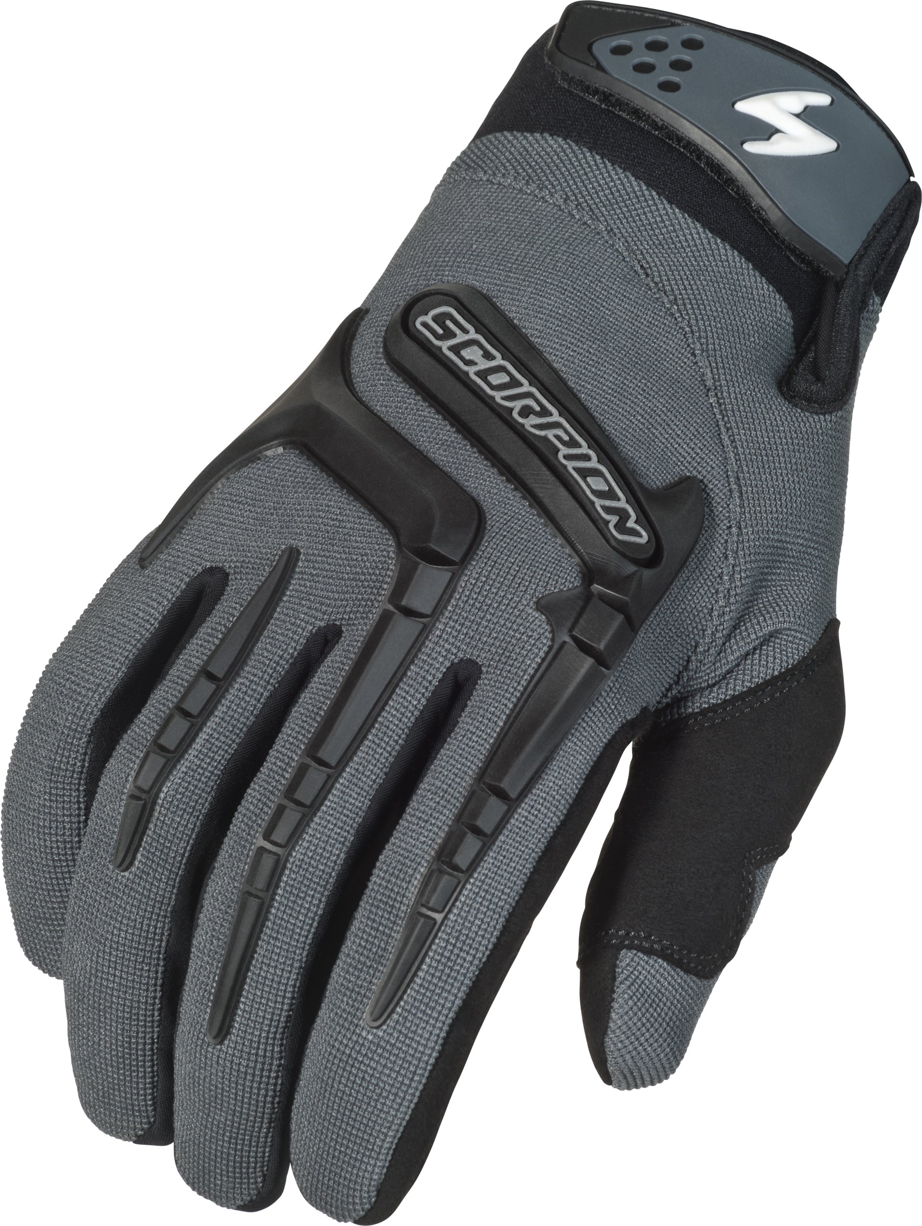 Scorpion EXO G12-167 Skrub Gloves in Grey - Durable Motorcycle Gloves