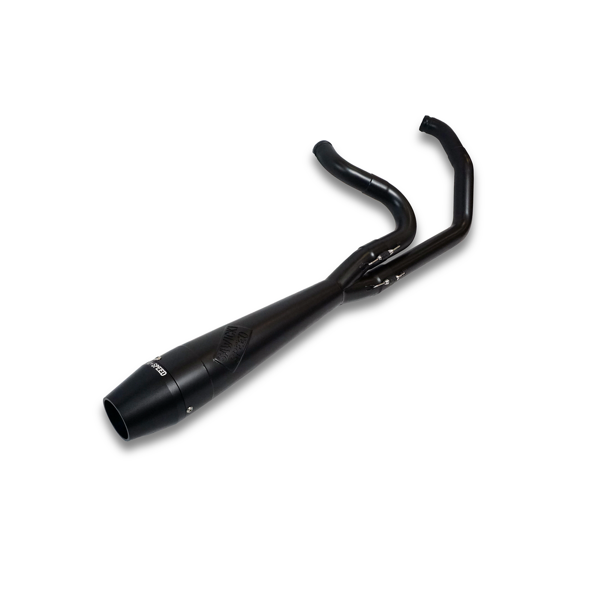 Sawicki Speed 930-02626 M8 Softail Mid-Length Black Ceramic Exhaust Headers