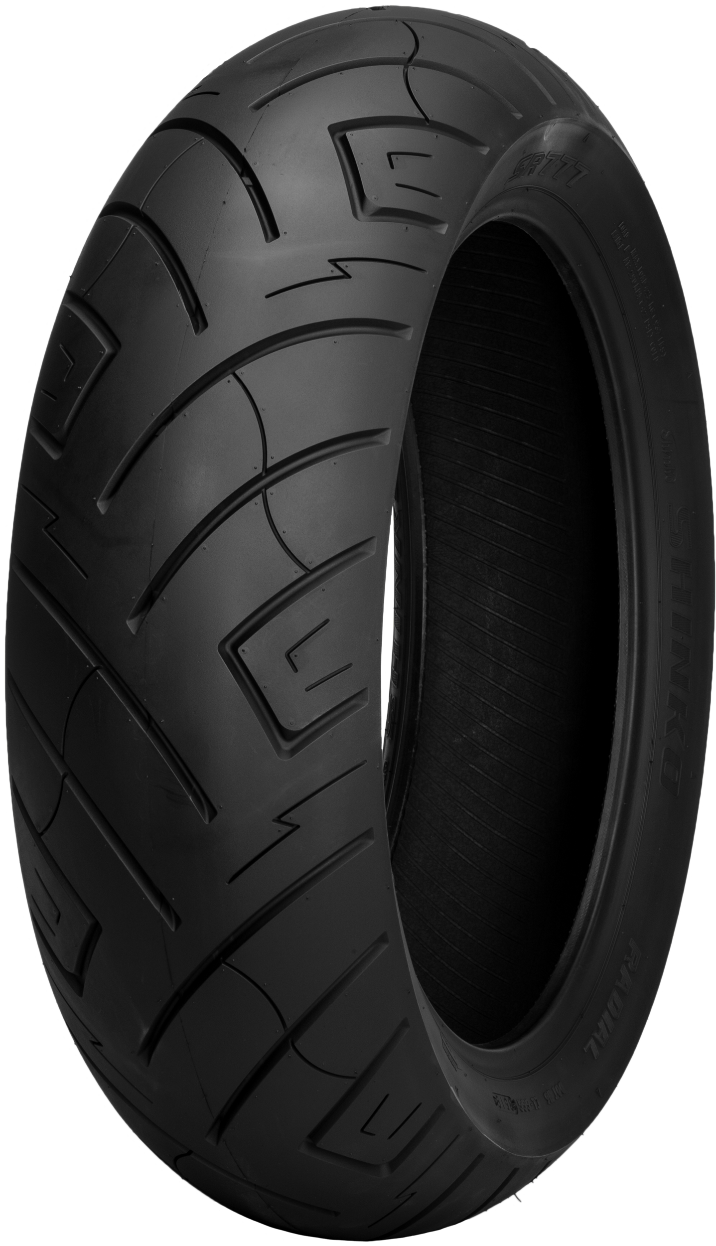 Dunlop D408 130/60B19 Front Tire - Leather & Chrome Dunlop D408 130/60B19 Front Tire - Leather & Chrome