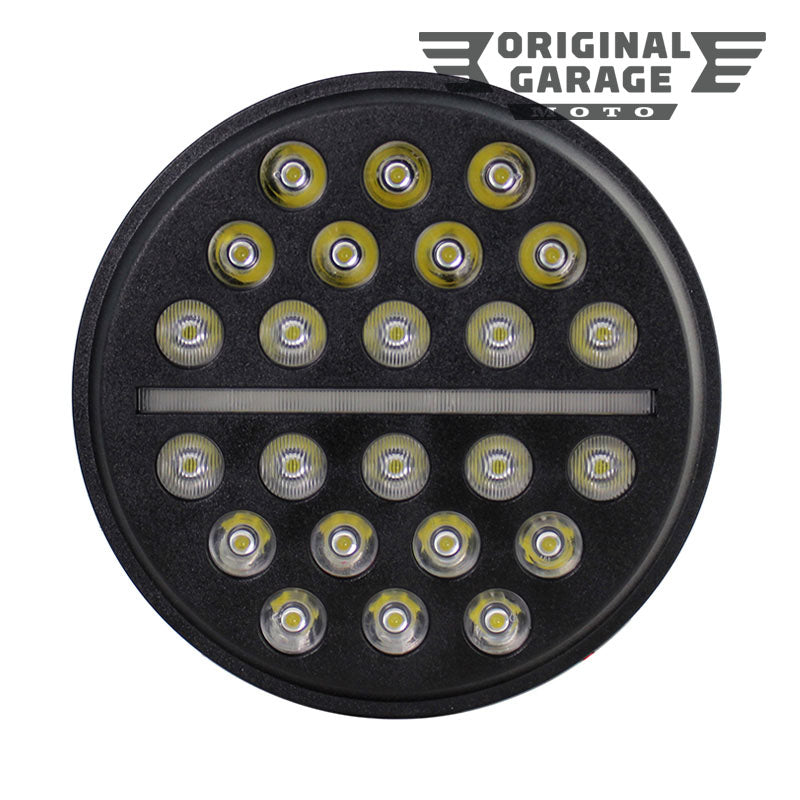 7" OG X-series LED Headlight for Harley-Davidson - Original Garage Moto