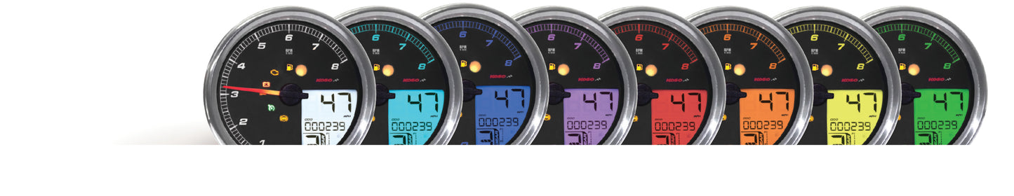 HD-05 5” multifunction meter for Harley-Davidson