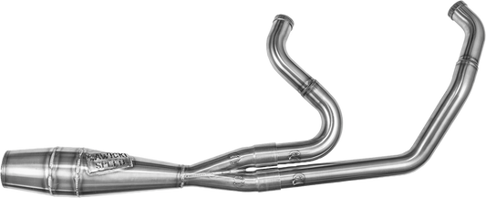 SAWICKI 2IN1 M8 SOFTAIL SHORTY CANNON BRUSHED SS