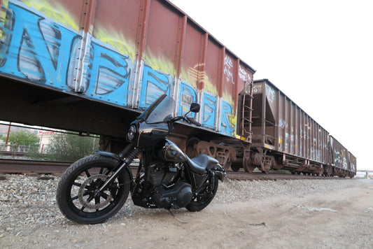 RIDER: Lisa Gallatin’s 1993 FXLR