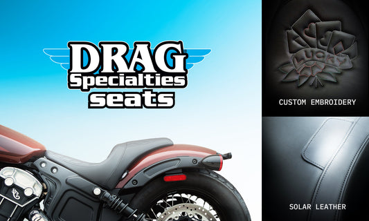 Ride Cooler, Ride Longer with Drag Specialties Seats