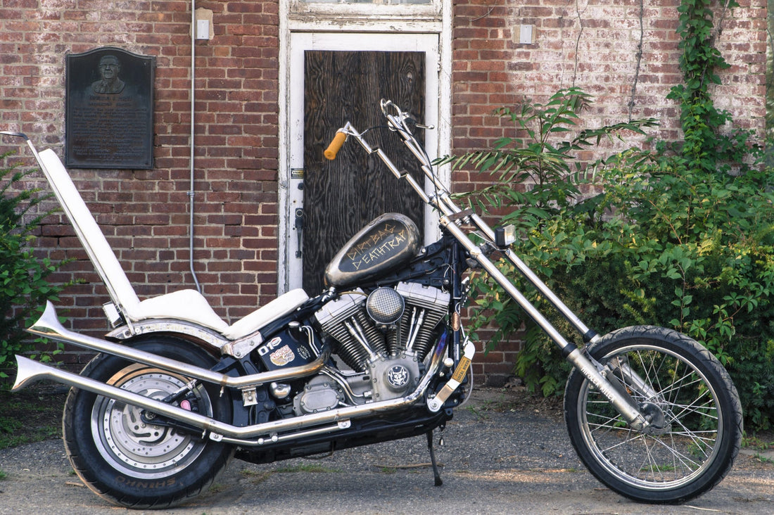 RIDER: David Florence’s 2000 FXST Chopper