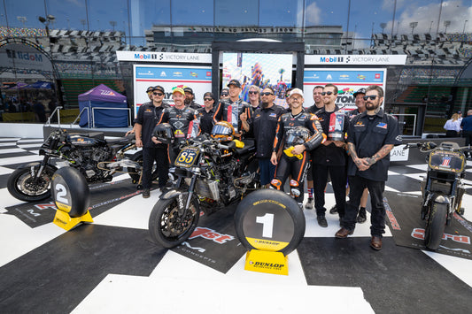 HARLEY-DAVIDSON® PAN AMERICA® ST RACERS DOMINATE AS SADDLEMEN RACE DEVELOPMENT TEAM SWEEPS TWO DAYTONA SUPER HOOLIGAN PODIUMS