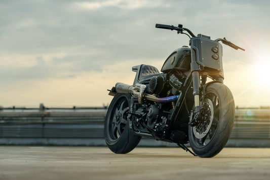 Rough Crafts "Tarmac Raven" Custom Harley-Davidson Softail
