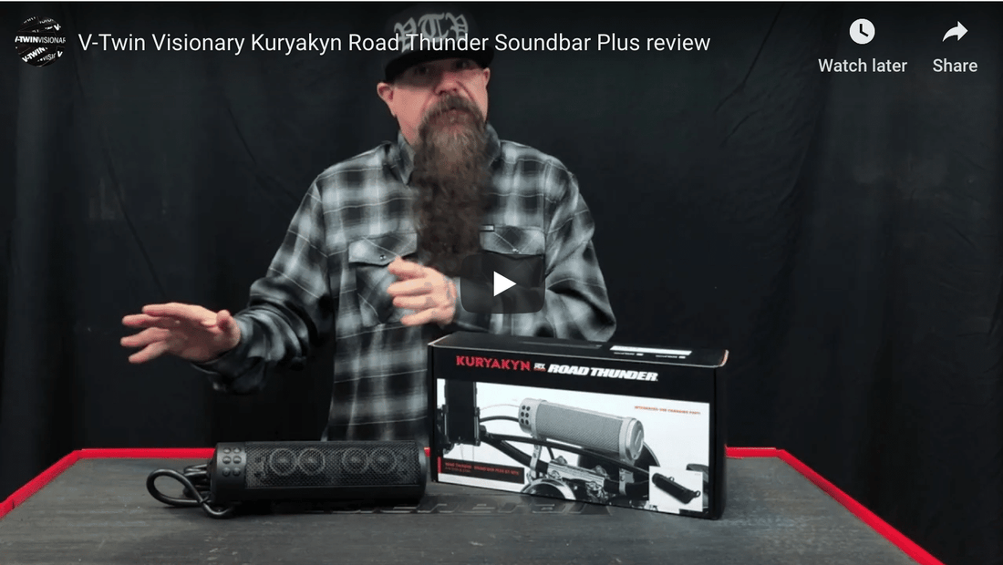 Kuryakyn Road Thunder Sound Bar Plus Introduction