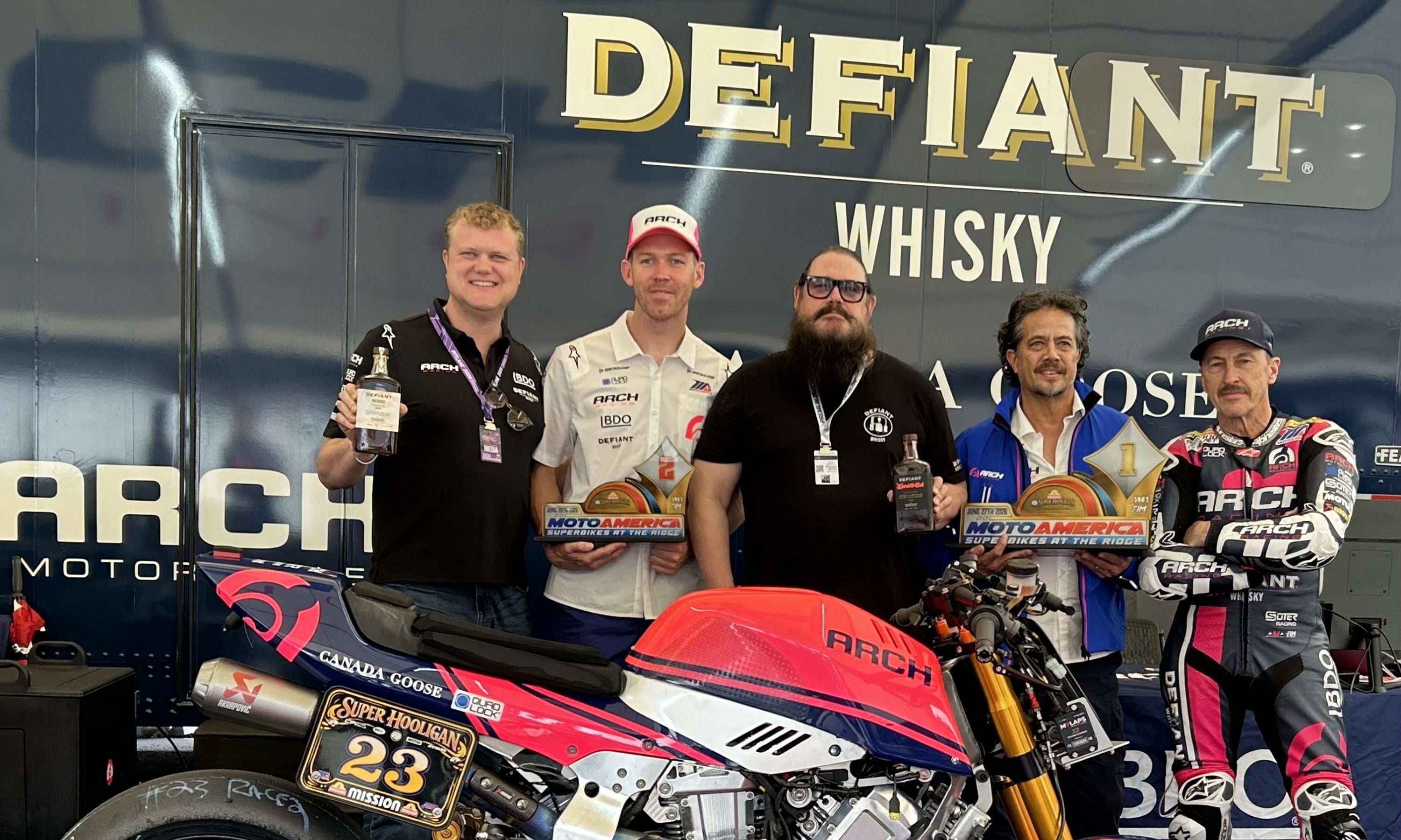Defiant Whisky Continues Sponsorship with Arch Racing for the 2026 Mot ...