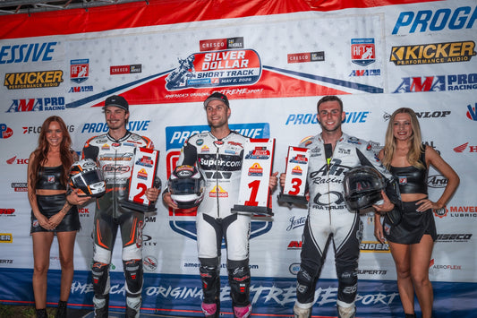 BRIAR BAUMAN LEADS A HARLEY-DAVIDSON XG750R SWEEP  IN AFT SUPERTWINS AT SILVER DOLLAR SPEEDWAY